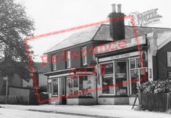 The Stores And Post Office c.1965, Halland