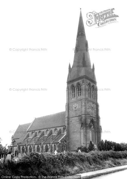 Photo of Hallow, St Peter And St James' Church c.1960