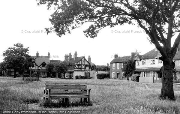Photo of Hallow, The Green c.1950