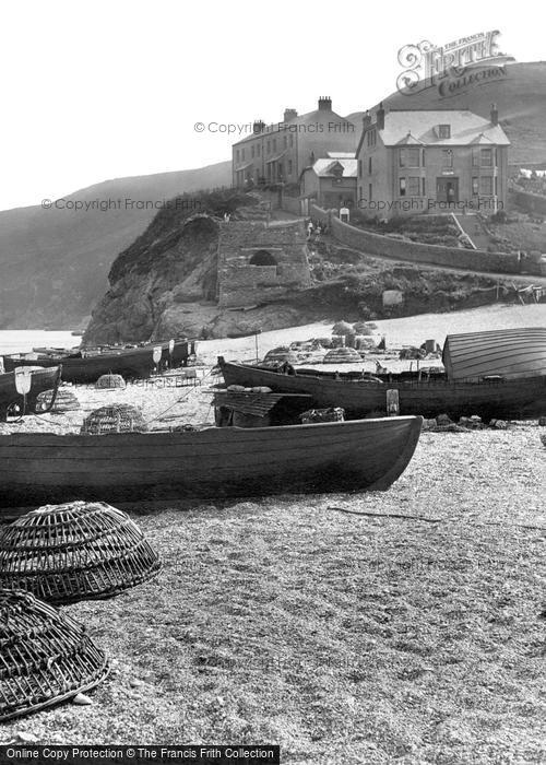 Photo of Hallsands, 1924
