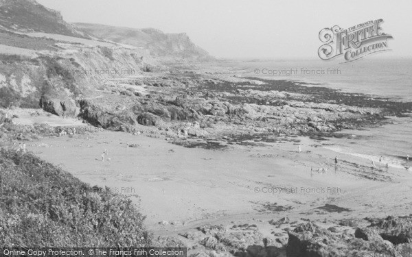 Photo of Hallsands, Lannacombe Bay c.1955