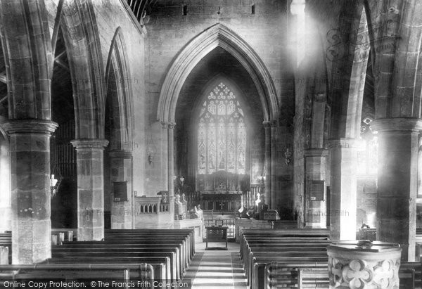 Photo of Halsall, The Church Interior 1900