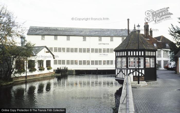 Photo of Halstead, Courtauld's Mill, River Colne c.1995