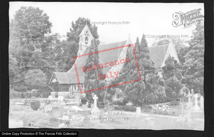 Photo of Halstead, St Margaret's Church c.1955