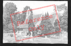 St Margaret's Church c.1955, Halstead