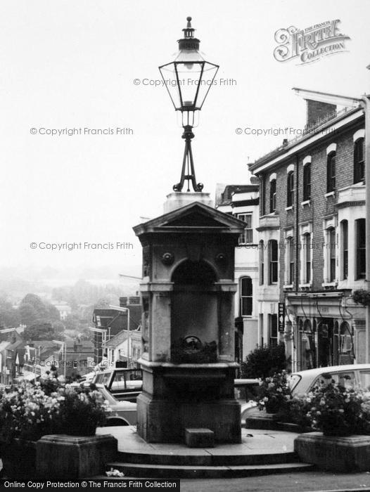 Photo of Halstead, The Fountain c.1965