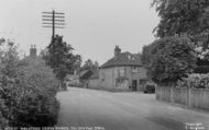The Old Post Office And The Cross Roads c.1955, Halstead