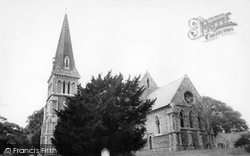 Trinity Church c.1955, Halstead
