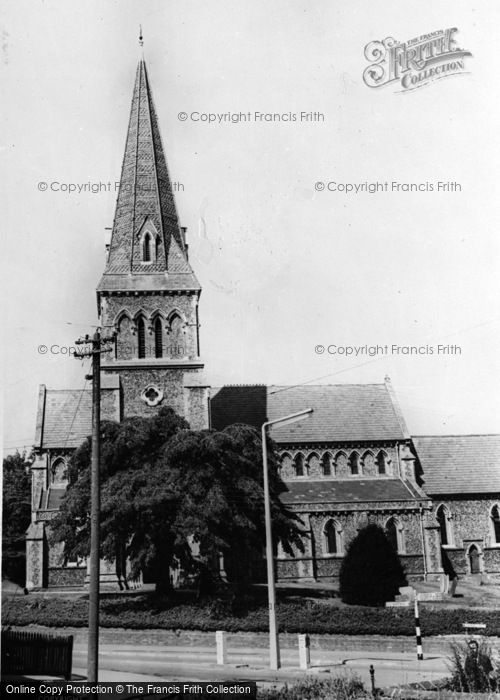 Photo of Halstead, Trinity Church c.1965