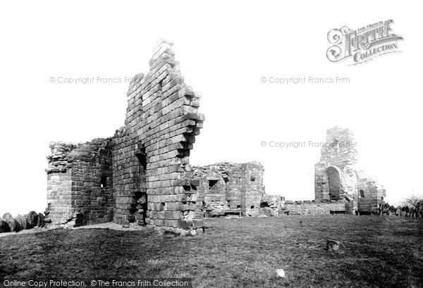 Photo of Halton, Castle Ruins 1894