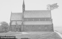 St Mary's Church c.1955, Halton