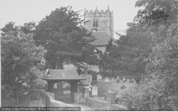 Photo of Halton, St Wilfrid's Church And Lychgate c.1955