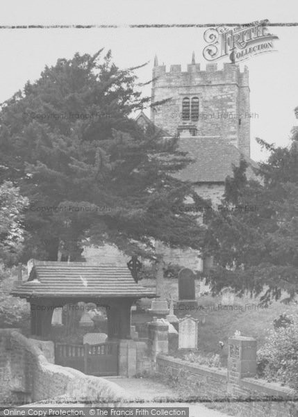 Photo of Halton, St Wilfrid's Church And Lychgate c.1955