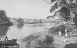 The River And Bridge c.1960, Halton