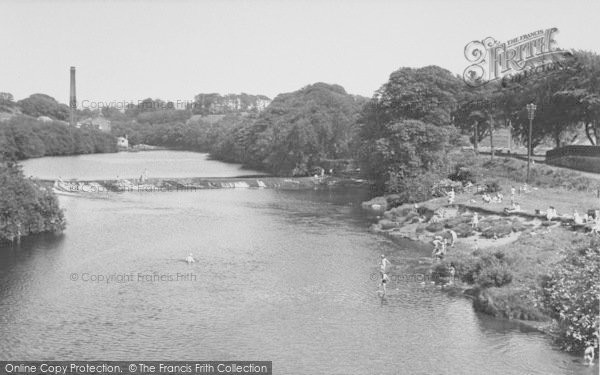 Photo of Halton, The River Lune c.1955