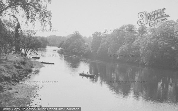 Photo of Halton, The River Lune c.1955