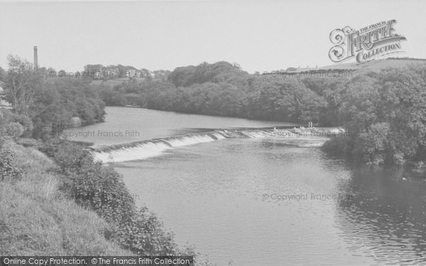 Photo of Halton, The Weir c.1955