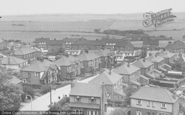 Photo of Halton, View From Castle Hill c.1955