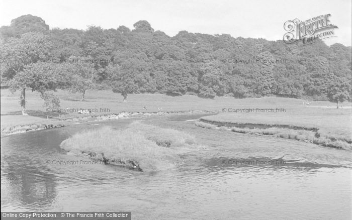 Photo of Halton West, The View From Halton West Bridge 1950