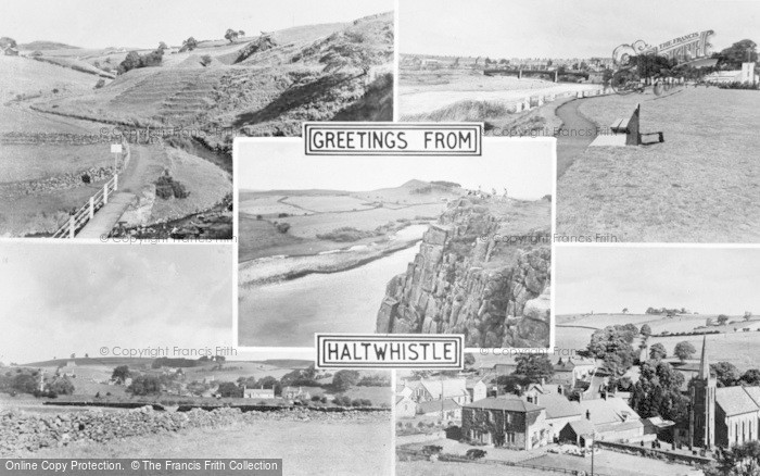 Photo of Haltwhistle, Composite c.1955
