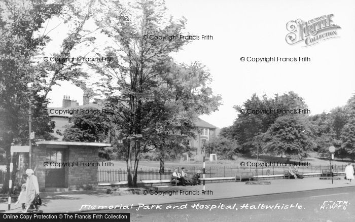 Photo of Haltwhistle, Memorial Park And Hospital c.1960