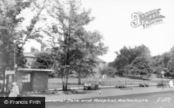 Memorial Park And Hospital c.1960, Haltwhistle