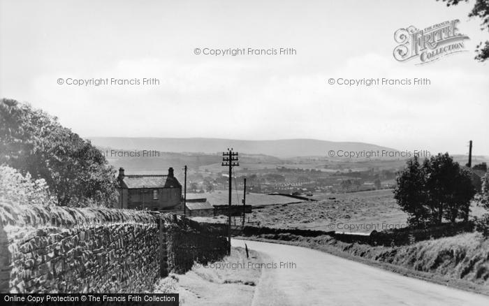 Photo of Haltwhistle, View From Sheild Hill c.1955