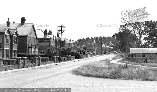 Photo of Hamble, Hamble Lane c.1955