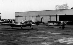 Hamble, Planes At The Flying School c.1955, Hamble-Le-Rice
