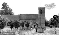 Hamble, St Andrew's Church c.1955, Hamble-Le-Rice