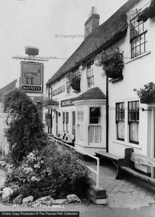 Photo of Hamble, The Bugle Inn c.1960