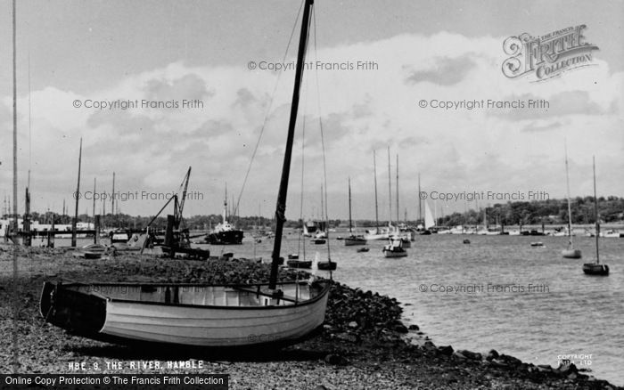 Photo of Hamble, The River Hamble c.1955