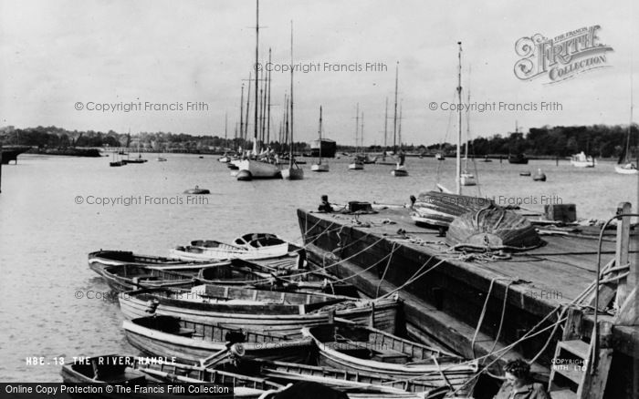 Photo of Hamble, The River Hamble c.1955