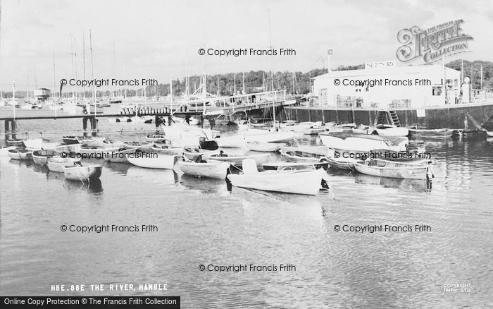 Photo of Hamble, The River Hamble c.1960