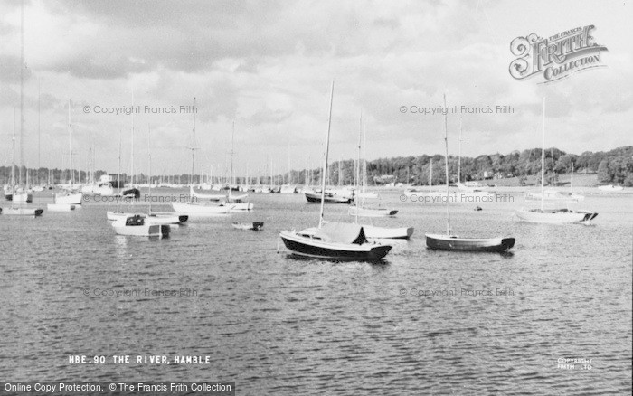 Photo of Hamble, The River Hamble c.1960