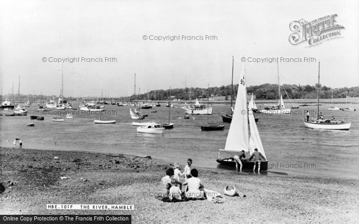 Photo of Hamble, The River Hamble c.1960