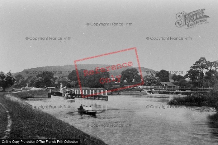 Photo of Hambleden, Lock 1890