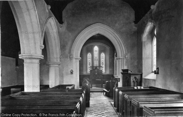 Photo of Hambledon, Church Interior 1906
