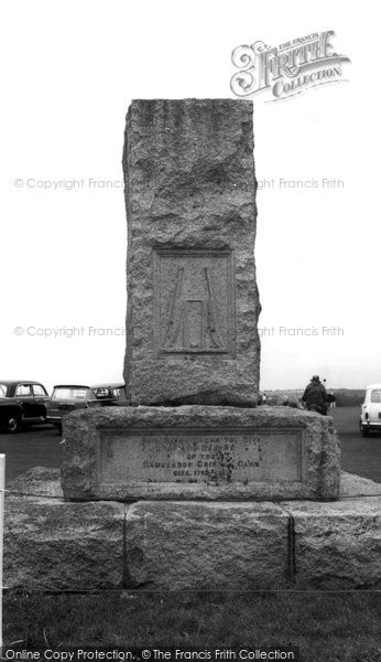 Photo of Hambledon, The Cricket Stone c.1960