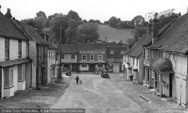 Photo of Hambledon, The Village c.1955