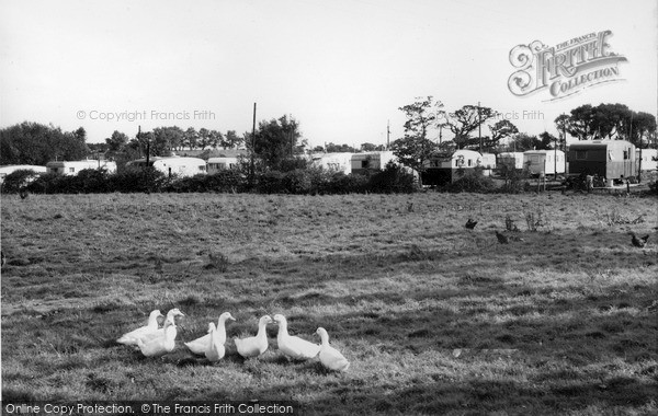Photo of Hambleton, Carroyd Caravan Site c.1965