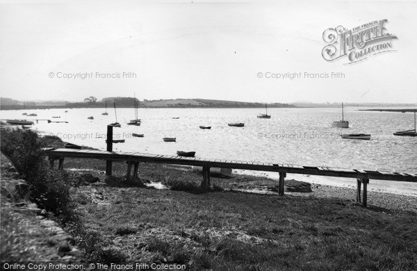 Photo of Hambleton, Wardley's Ferry c.1955
