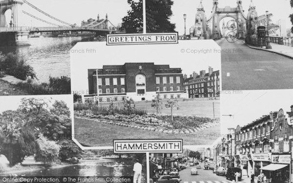 Photo of Hammersmith, Composite c.1960