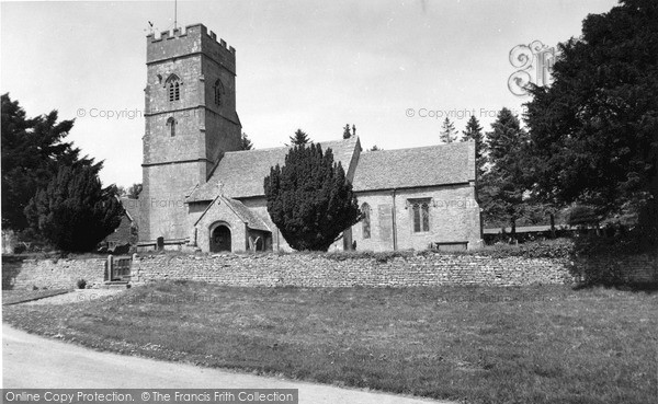Photo of Hampnett, The Church c.1960