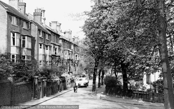 Photo of Hampstead, Cannon Place c.1955