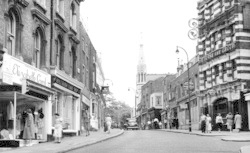 Hampstead, Heath Street c1955