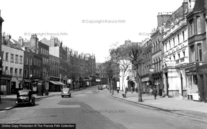 Photo of Hampstead, High Street c.1955