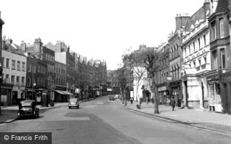 Hampstead, High Street c1955