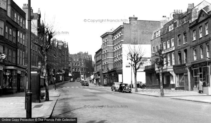 Photo of Hampstead, High Street c.1955