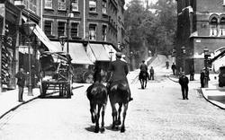 High Street, Horses 1898, Hampstead